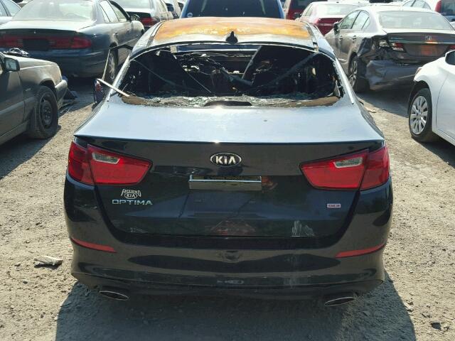 KNAGM4A76F5662289 - 2015 KIA OPTIMA LX BLACK photo 9