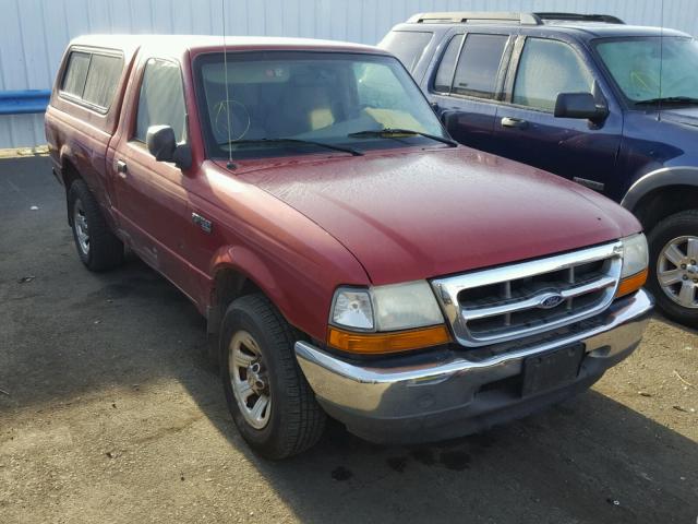 1FTYR10C1YPA73115 - 2000 FORD RANGER RED photo 1