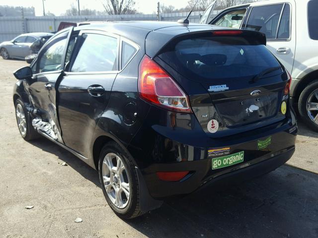 3FADP4EJ4EM211119 - 2014 FORD FIESTA SE BLACK photo 3