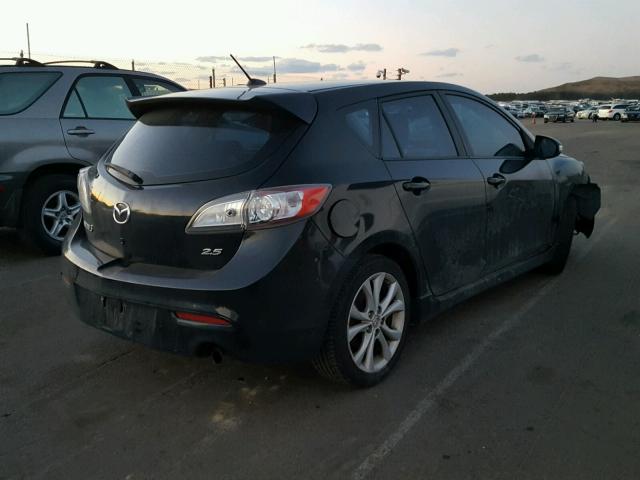 JM1BL1H68A1113561 - 2010 MAZDA 3 S BLACK photo 4