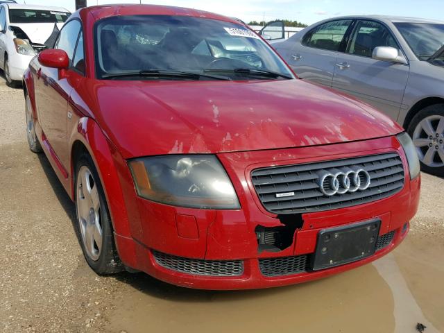 TRUWT28N711015528 - 2001 AUDI TT QUATTRO RED photo 1