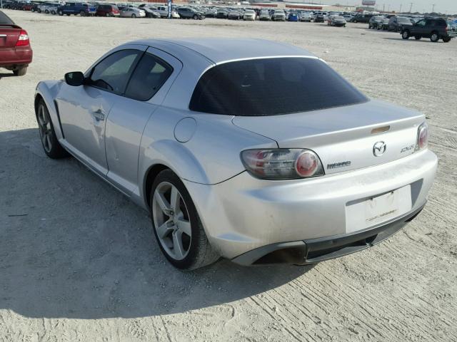 JM1FE173550147424 - 2005 MAZDA RX8 SILVER photo 3