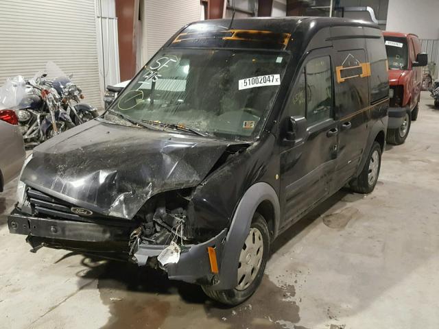 NM0LS7AN7DT172148 - 2013 FORD TRANSIT CO BLACK photo 2