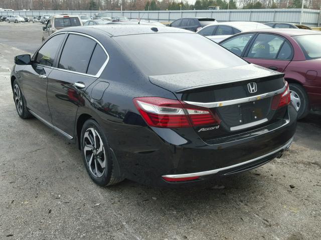 1HGCR2F94GA191416 - 2016 HONDA ACCORD EXL BLACK photo 3