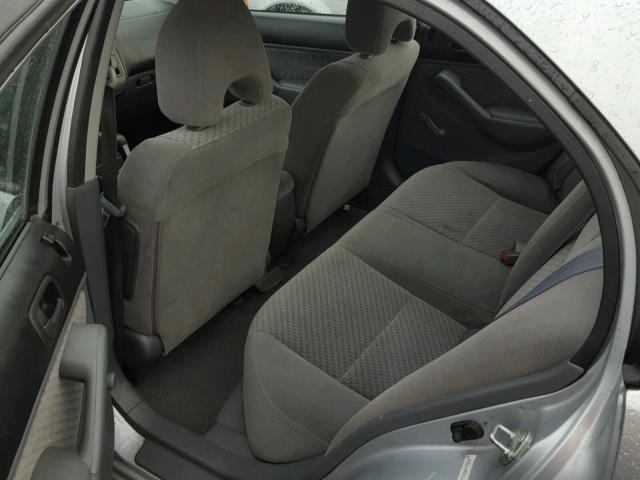 2HGES16495H562161 - 2005 HONDA CIVIC DX SILVER photo 6