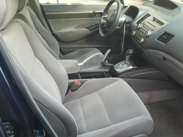 JHMFA16807S000149 - 2007 HONDA CIVIC EX أزرق صورة 5