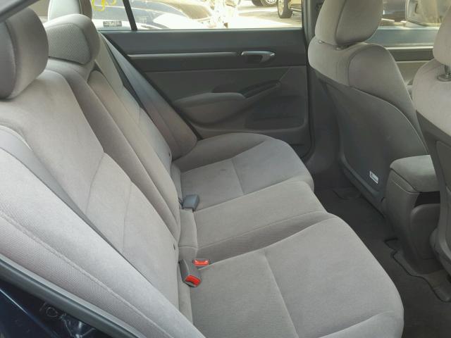 JHMFA16807S000149 - 2007 HONDA CIVIC EX أزرق صورة 6