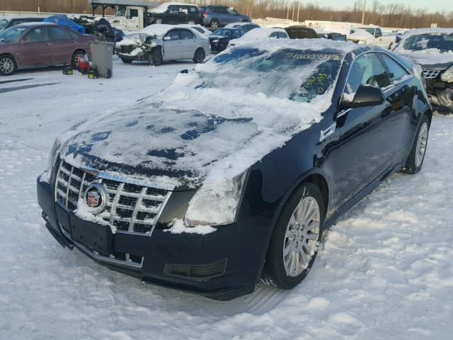 1G6DC1E39D0108000 - 2013 CADILLAC CTS BLACK photo 2