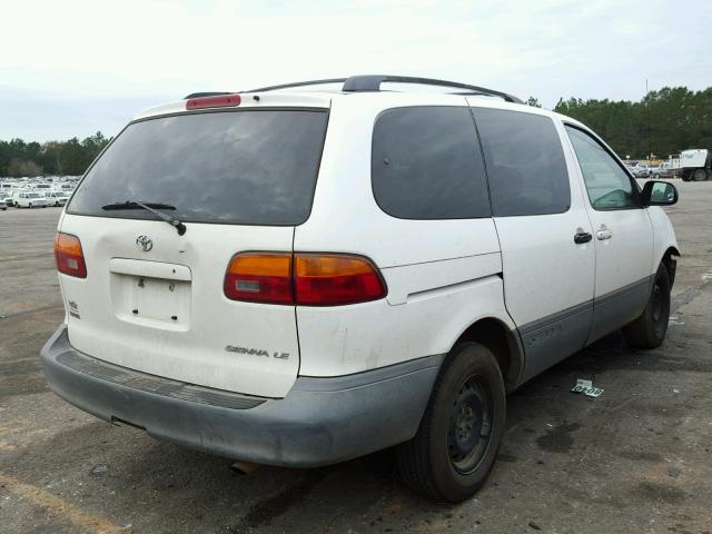 4T3ZF13C1YU266068 - 2000 TOYOTA SIENNA LE WHITE photo 4