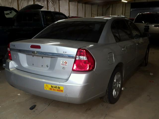 1G1ZT51FX6F188653 - 2006 CHEVROLET MALIBU LT SILVER photo 4