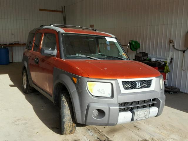 5J6YH28593L042445 - 2003 HONDA ELEMENT EX ORANGE photo 1