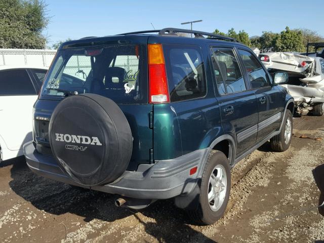 JHLRD186XYC002443 - 2000 HONDA CR-V EX GREEN photo 4