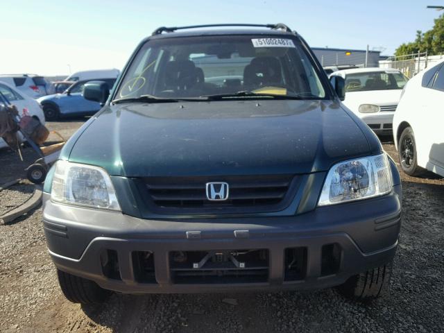 JHLRD186XYC002443 - 2000 HONDA CR-V EX GREEN photo 9