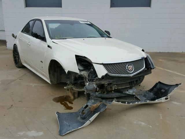 1G6DV5EP0D0103238 - 2013 CADILLAC CTS-V WHITE photo 1