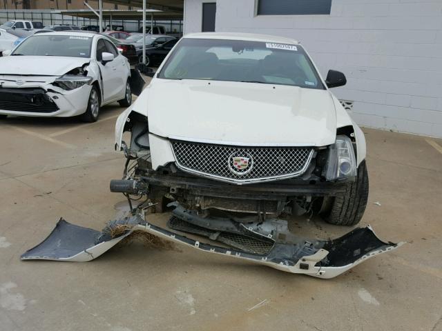 1G6DV5EP0D0103238 - 2013 CADILLAC CTS-V WHITE photo 9