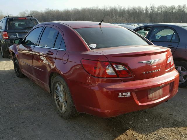 1C3LC56K27N546102 - 2007 CHRYSLER SEBRING TO RED photo 3