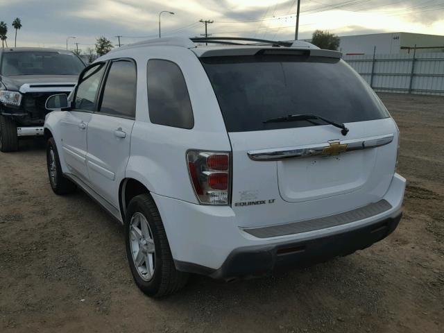 2CNDL63F266141451 - 2006 CHEVROLET EQUINOX LT WHITE photo 3