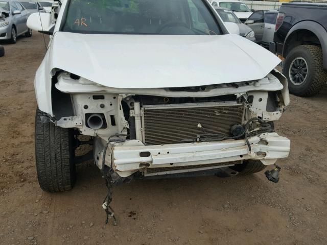 2CNDL63F266141451 - 2006 CHEVROLET EQUINOX LT WHITE photo 9