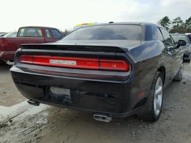 2C3CDYBT0EH208930 - 2014 DODGE CHALLENGER BLACK photo 4