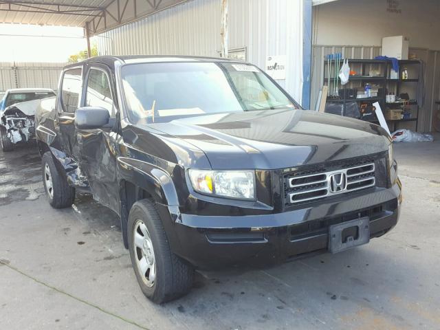 2HJYK16288H534779 - 2008 HONDA RIDGELINE BLACK photo 1