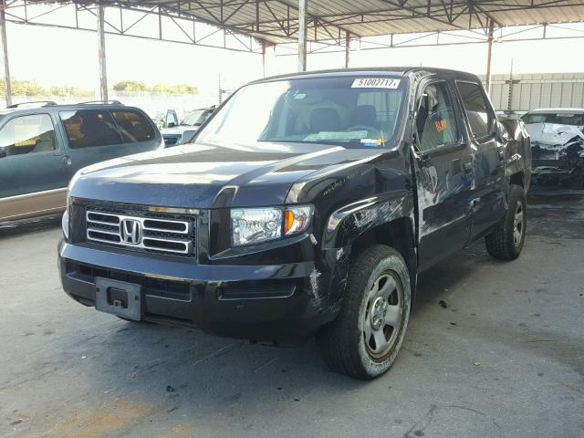 2HJYK16288H534779 - 2008 HONDA RIDGELINE BLACK photo 2