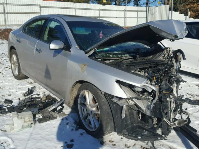 1N4AA5AP8DC838183 - 2013 NISSAN MAXIMA S SILVER photo 1