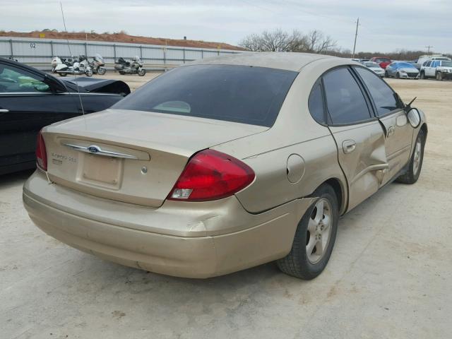 1FAFP55U5YG148393 - 2000 FORD TAURUS SES GOLD photo 4