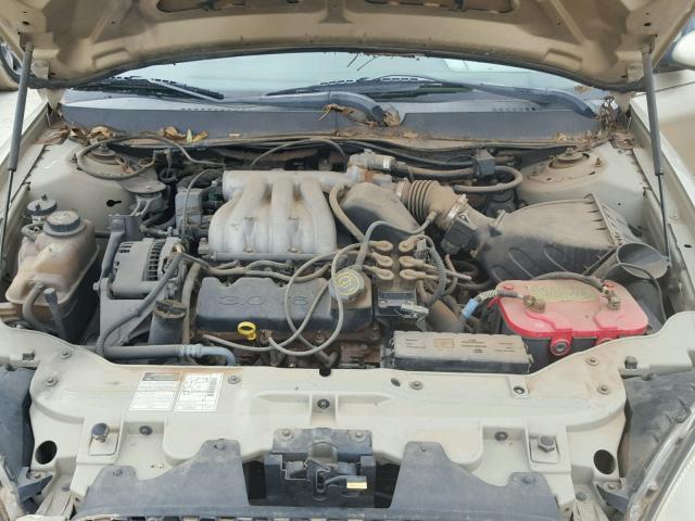 1FAFP55U5YG148393 - 2000 FORD TAURUS SES GOLD photo 7