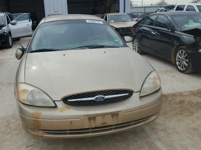 1FAFP55U5YG148393 - 2000 FORD TAURUS SES GOLD photo 9