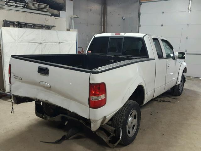 1FTPX14V67FB53656 - 2007 FORD F150 WHITE photo 4