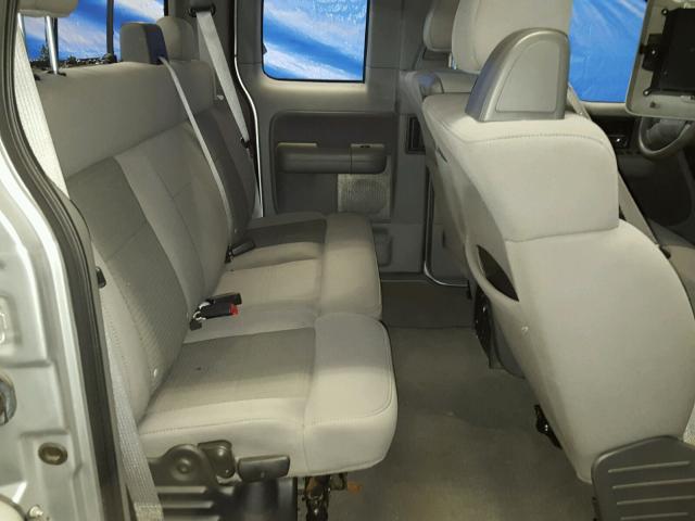 1FTPX14506FA09700 - 2006 FORD F150 Srebrny zdjęcie 6