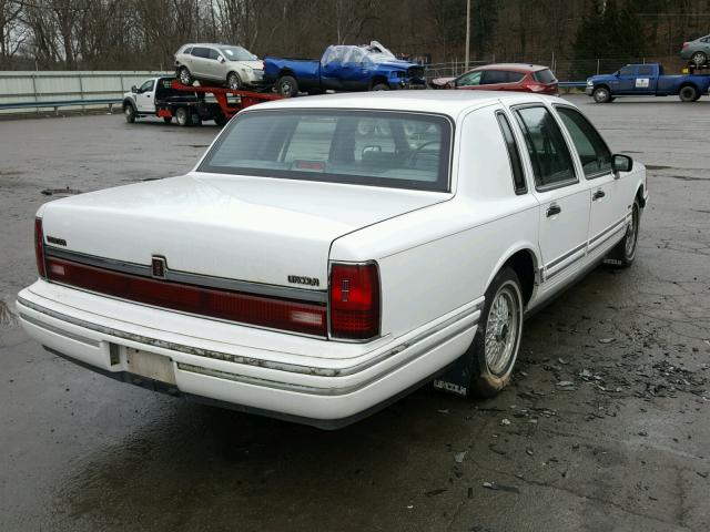 1LNLM82W6PY730214 - 1993 LINCOLN TOWN CAR S WHITE photo 4