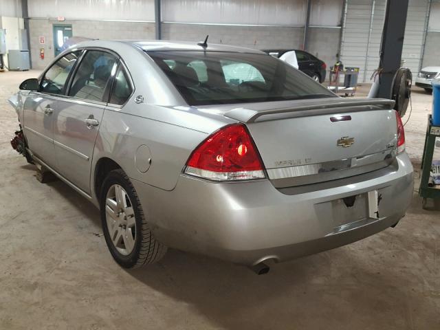 2G1WC583789199491 - 2008 CHEVROLET IMPALA LT SILVER photo 3