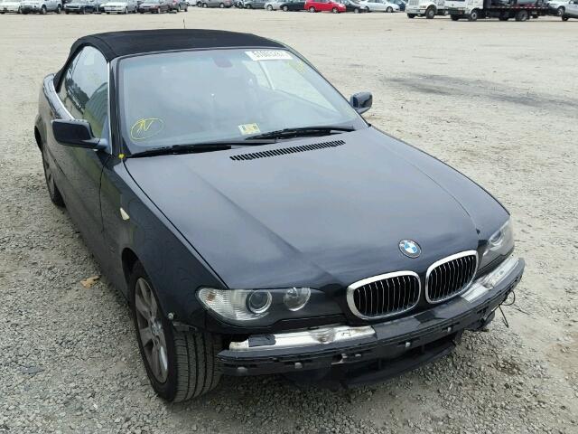 WBABW33496PX85039 - 2006 BMW 325 CI BLACK photo 1