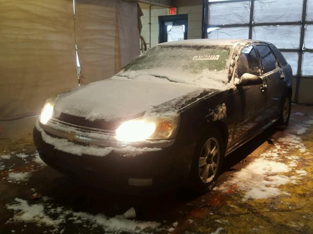 1G1ZU64804F209457 - 2004 CHEVROLET MALIBU MAX შავი ფოტო 2