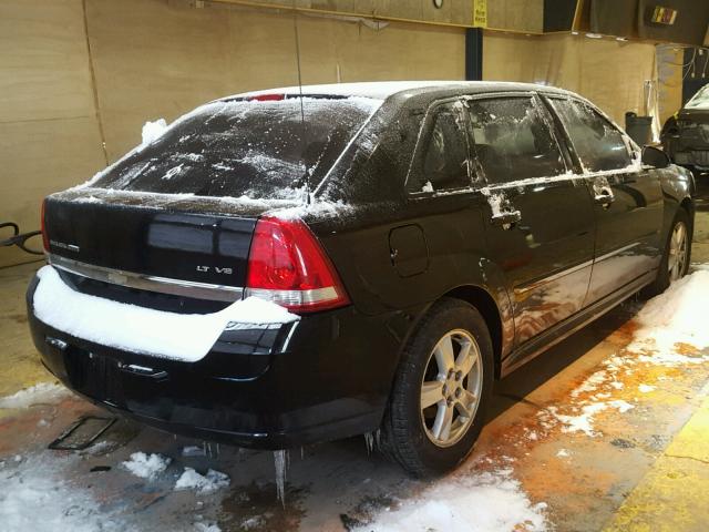 1G1ZU64804F209457 - 2004 CHEVROLET MALIBU MAX შავი ფოტო 4