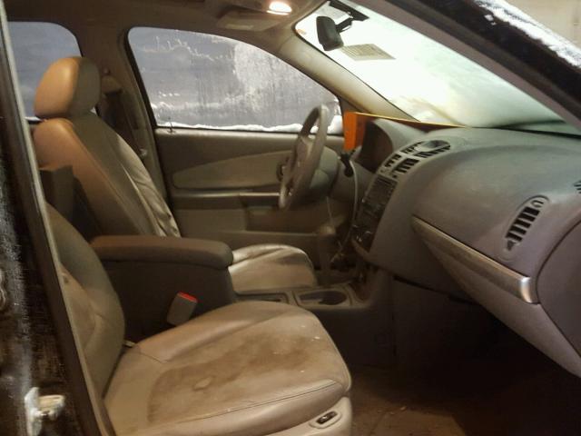 1G1ZU64804F209457 - 2004 CHEVROLET MALIBU MAX შავი ფოტო 5