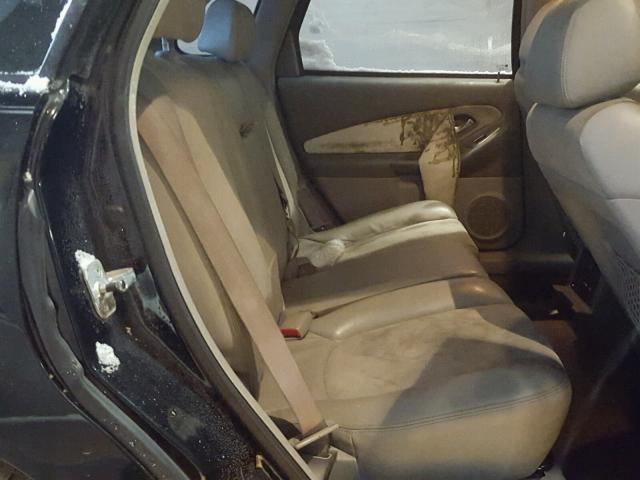 1G1ZU64804F209457 - 2004 CHEVROLET MALIBU MAX შავი ფოტო 6