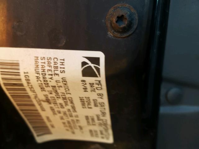 1G8AZ52F74Z226458 - 2004 SATURN ION LEVEL GRAY photo 10