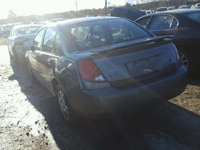 1G8AZ52F74Z226458 - 2004 SATURN ION LEVEL GRAY photo 3