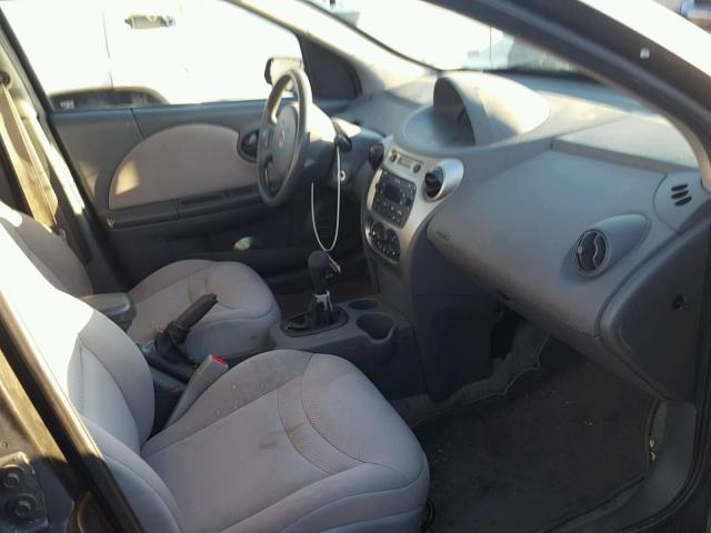 1G8AZ52F74Z226458 - 2004 SATURN ION LEVEL GRAY photo 5