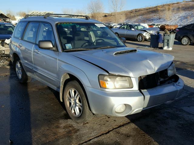 JF1SG69684H701896 - 2004 SUBARU FORESTER 2 SILVER photo 1