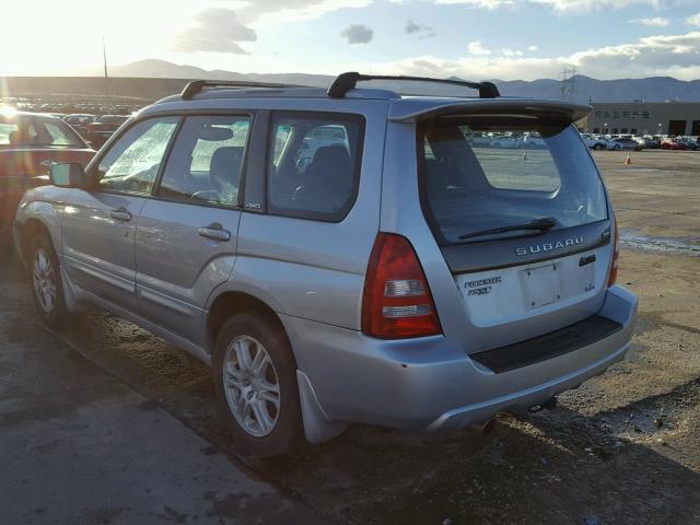 JF1SG69684H701896 - 2004 SUBARU FORESTER 2 SILVER photo 3