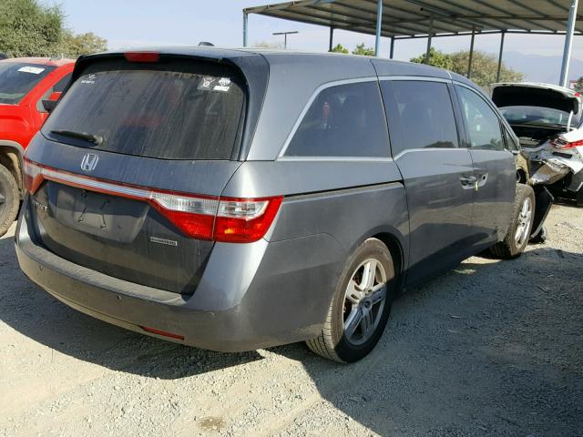 5FNRL5H94CB102213 - 2012 HONDA ODYSSEY TO GRAY photo 4