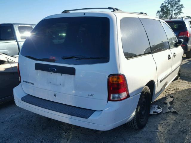 2FMZA51443BA91145 - 2003 FORD WINDSTAR L WHITE photo 4