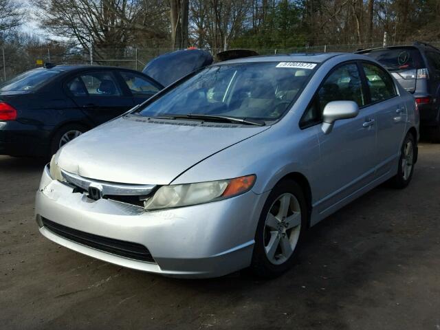 1HGFA16866L148978 - 2006 HONDA CIVIC EX 银色 照片 2