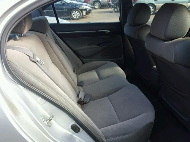 1HGFA16866L148978 - 2006 HONDA CIVIC EX 银色 照片 6