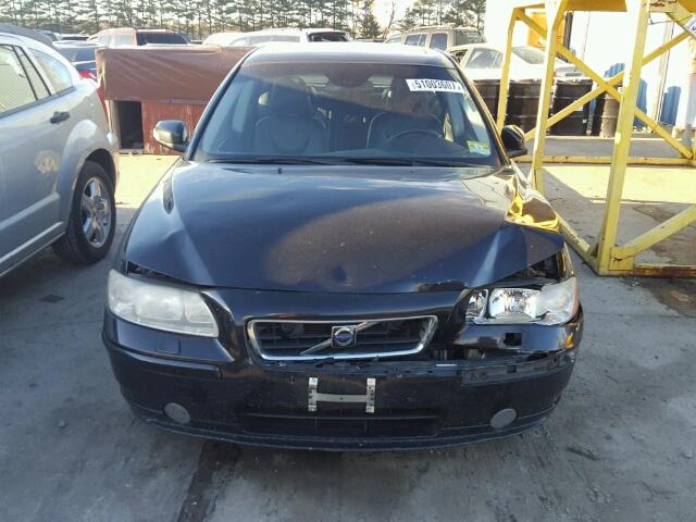 YV1RH592572639548 - 2007 VOLVO S60 2.5T BLACK photo 9