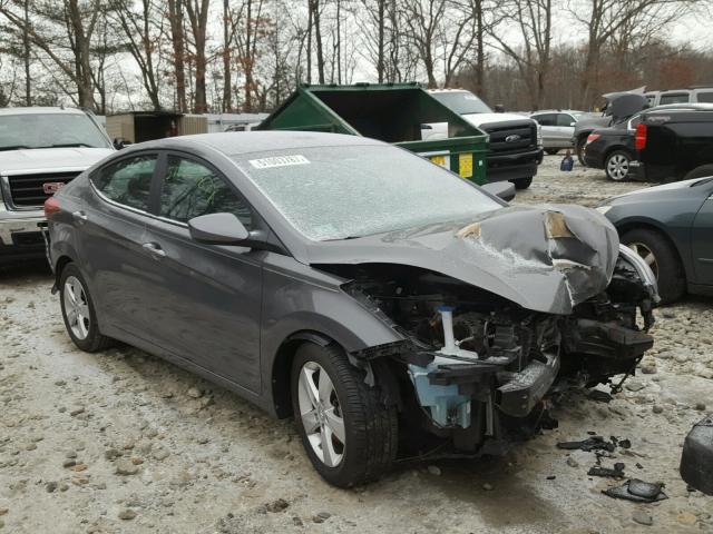 5NPDH4AE0DH432270 - 2013 HYUNDAI ELANTRA GL GRAY photo 1