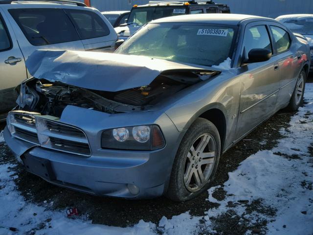 2B3KA43G06H311326 - 2006 DODGE CHARGER SE GRAY photo 2